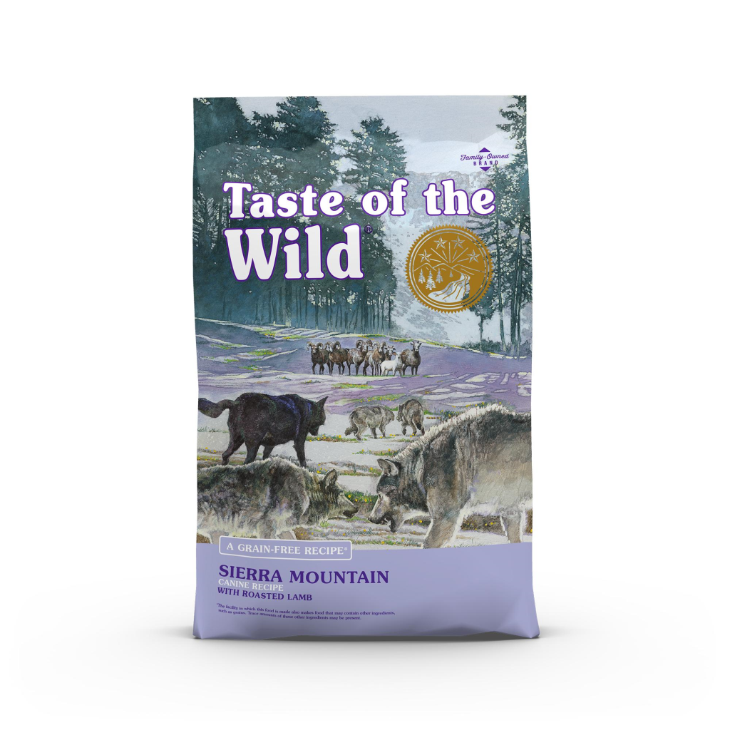 Taste of the Wild Sierra Mountain Grain-Free Dry Dog Food, 28-lb