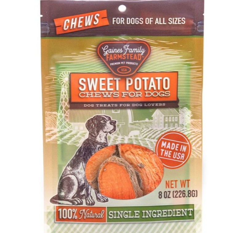 Gaines Family Farmstead Sweet Potato Chews 8oz