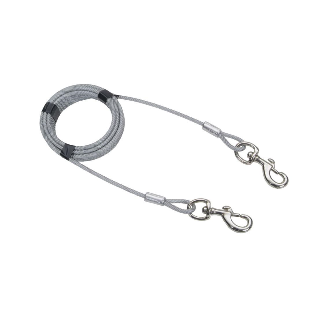 Titan Giant Cable Dog Tie Out, 10-ft