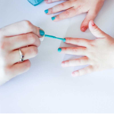 Finger Nail Polish and Fairy Hair
