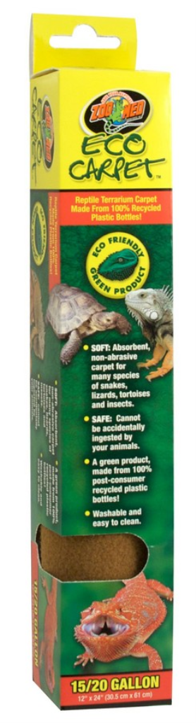 Zoo Med Eco Carpet, Green, 15/20-gal