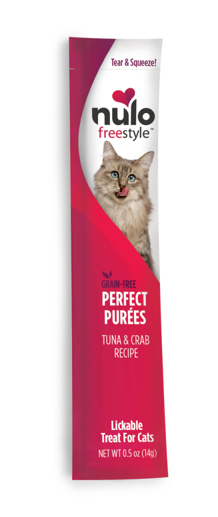 Nulo Cat FreeStyle Perfect Puree Tuna & Crab Lickable Cat Treat, 0.5-oz