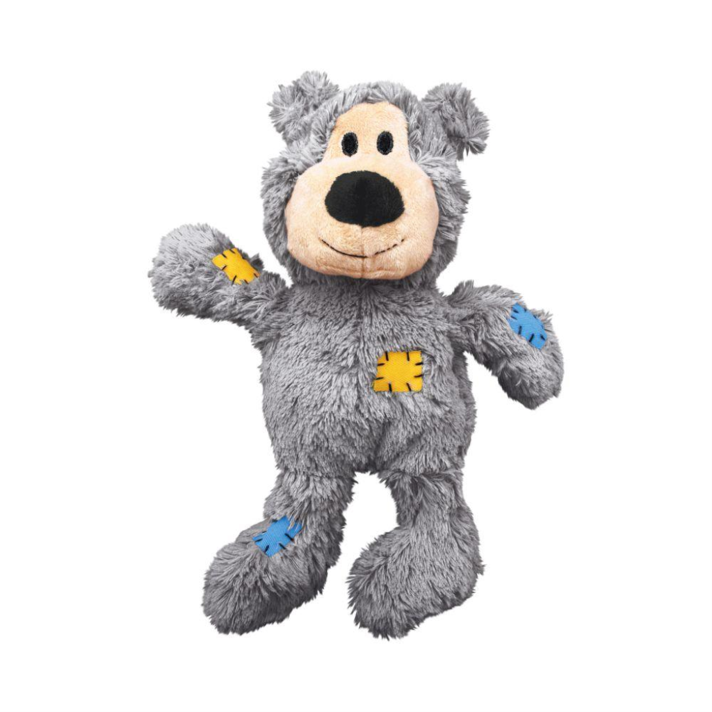 KONG Wild Knots Bear Dog Toy, Color Varies, Small/Medium