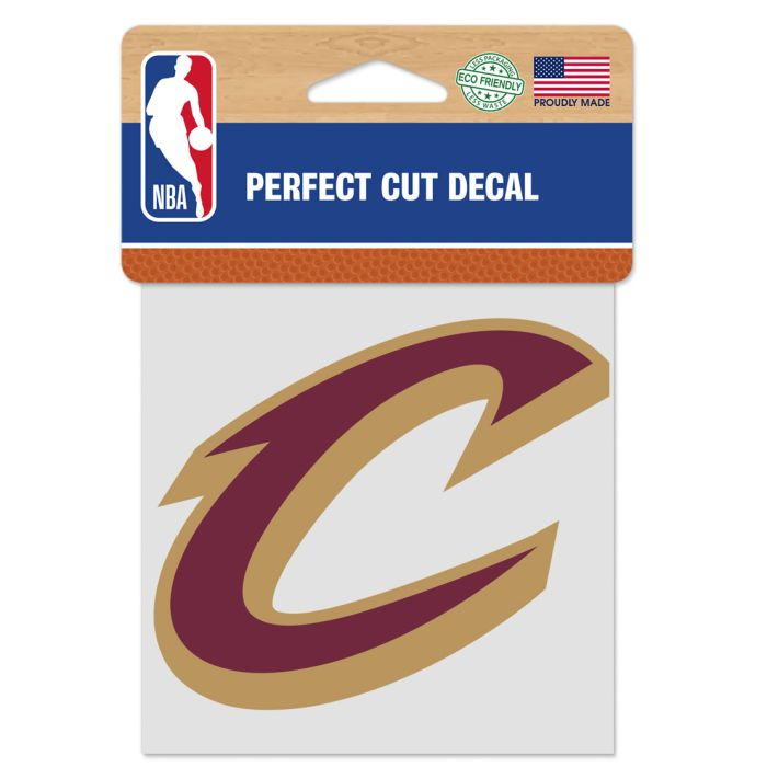Cleveland Cavaliers Perfect Cut Colour Decal 4" x 4"
