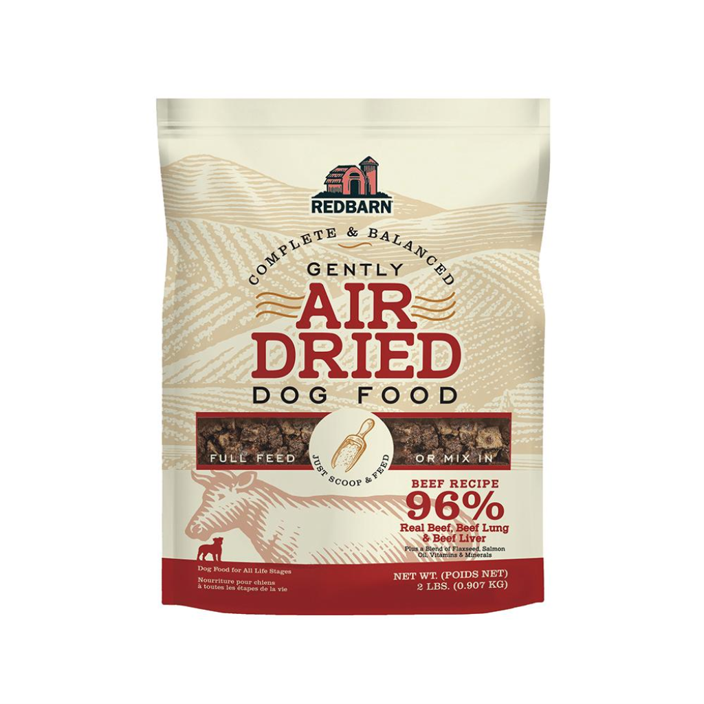 Redbarn Beef Recipe Gently Air-Dried Dog Food, 2-lb