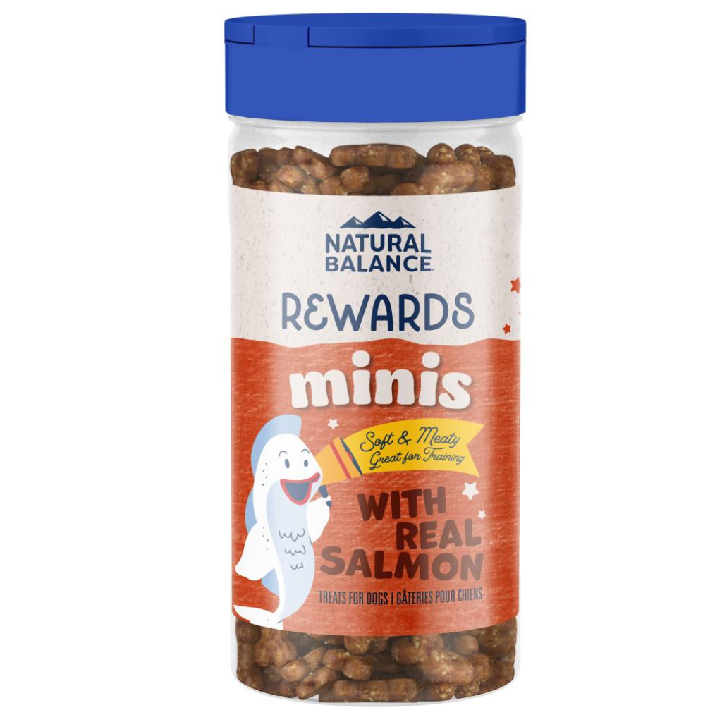 Natural Balance Rewards Minis with Real Salmon Dog Treats, 5.3-oz