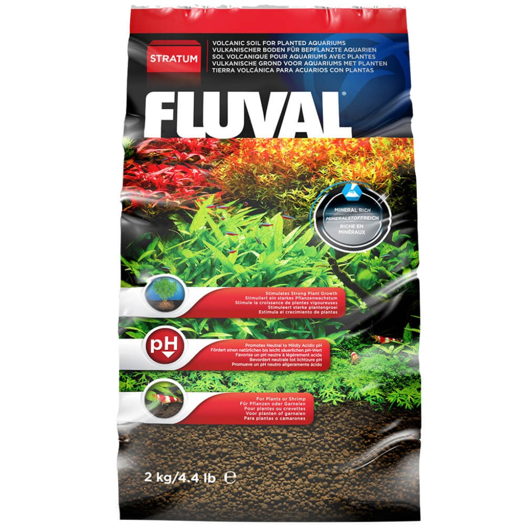 Fluval Plant & Shrimp Stratum Plant Care, 4.4-lb