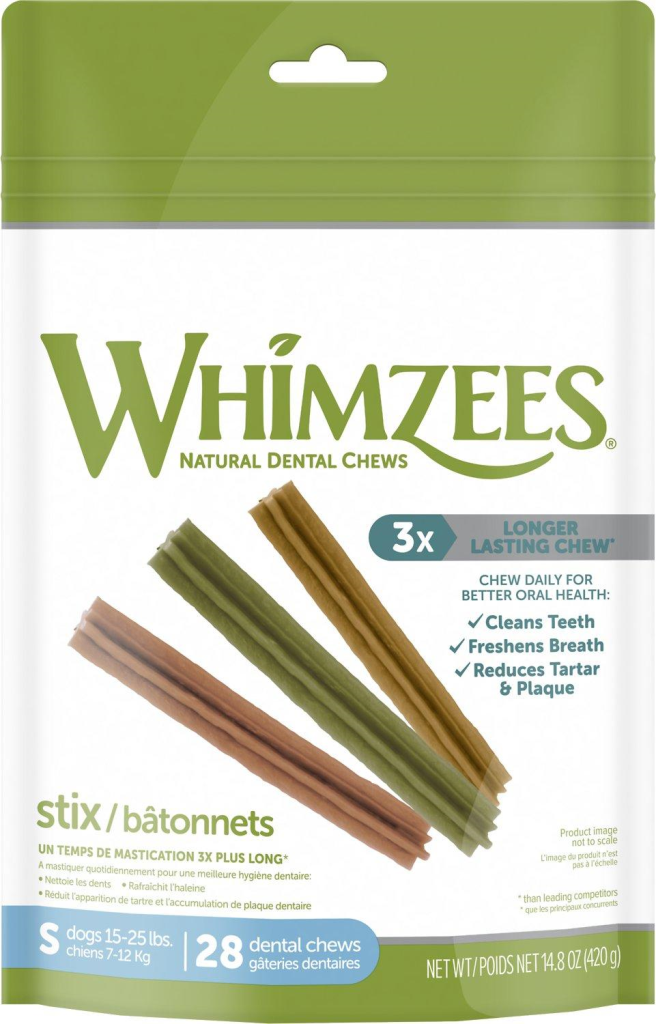WHIMZEES Stix Dental Dog Treats, Small, 28 count