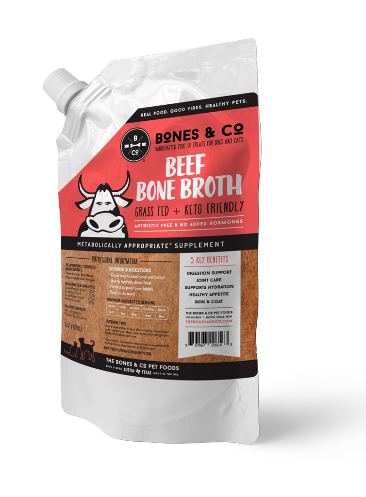 Bones & Co Beef Bone Broth for Dogs & Cats, 16-oz
