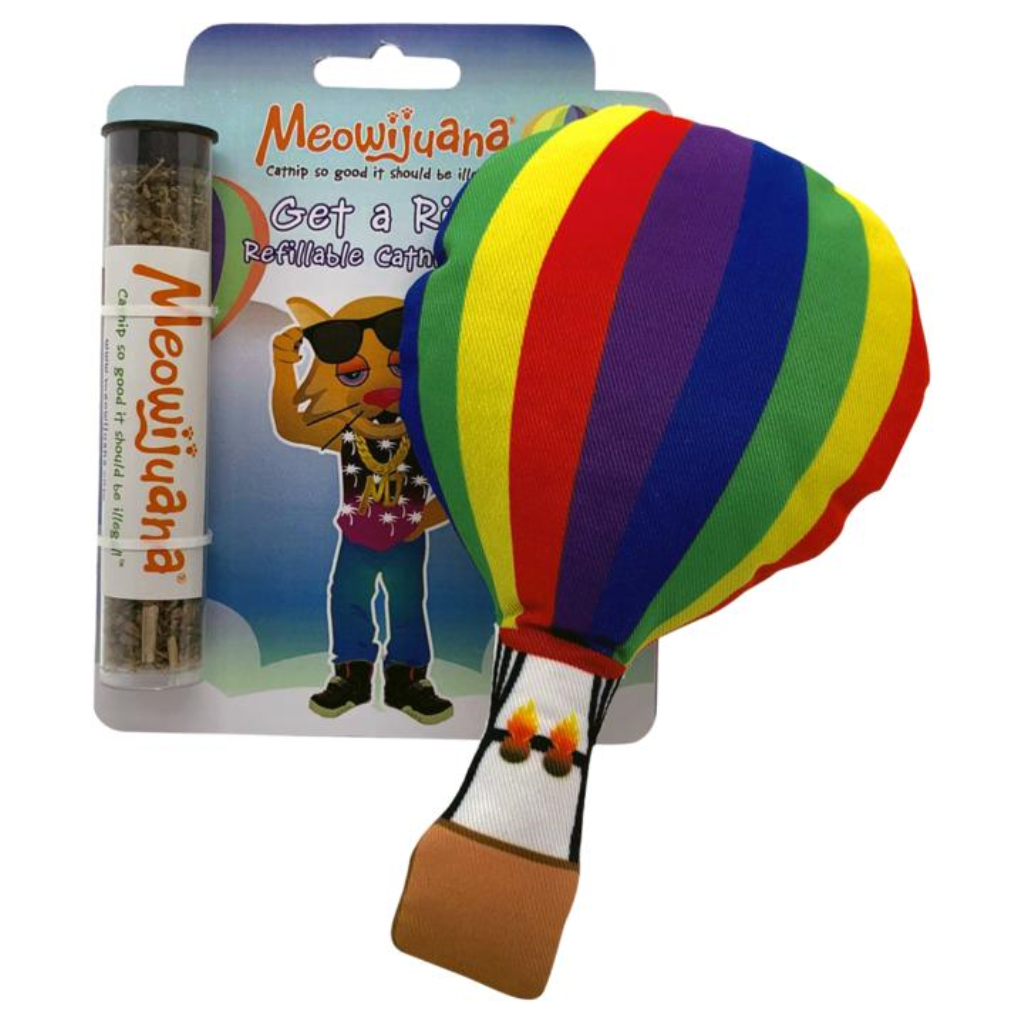 Meowijuana Get a Rise Balloon Catnip Cat Toy