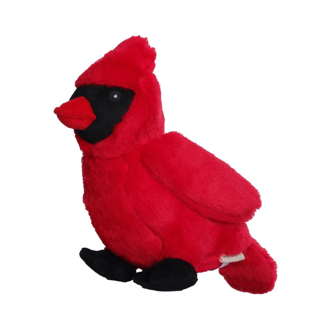 Tall Tails Animated Cardinal Dog Toy, 11-in