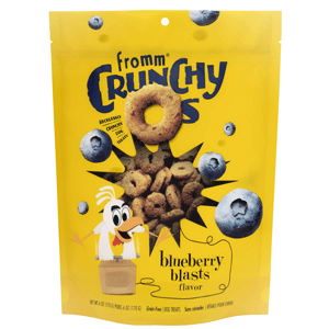 Fromm Crunchy O's Blueberry Blasts Dog Treats 6 oz.