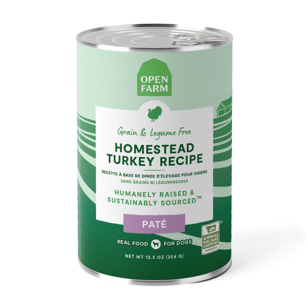 Open Farm Homestead Turkey Grain-Free Wet Dog Food Can, 12.5-oz
