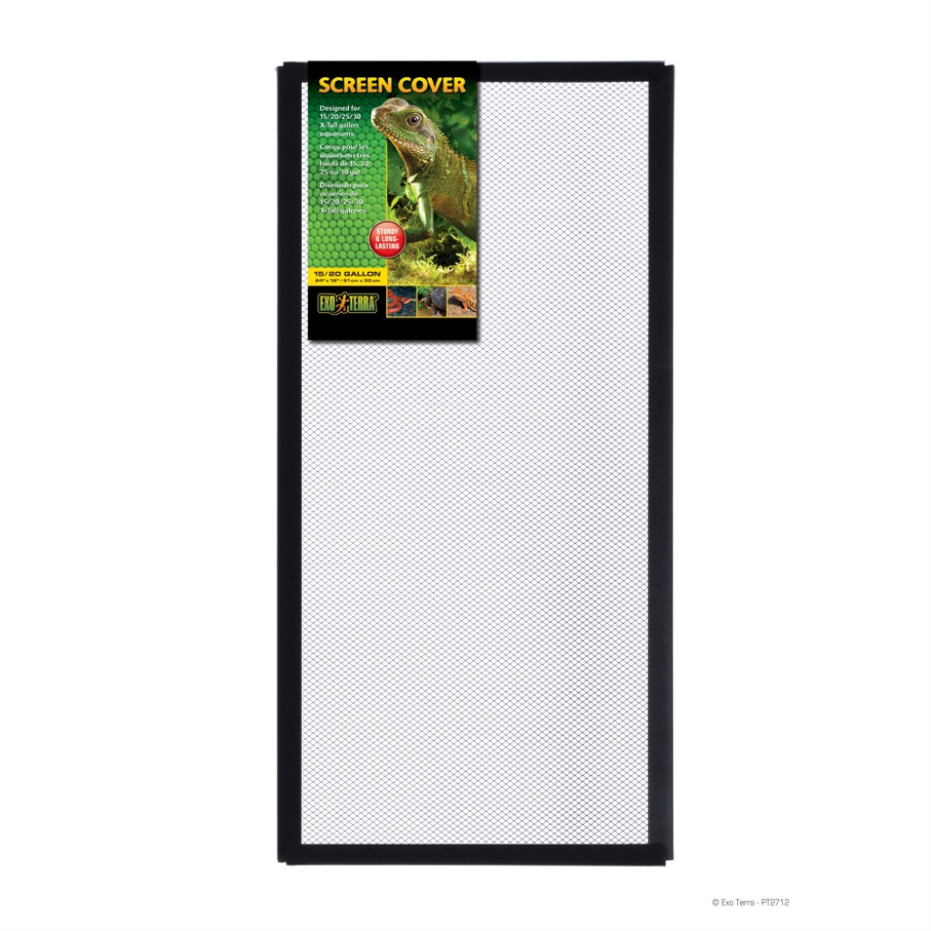 Exo Terra Aquarium & Terrarium Screen Cover, 15-20-gal