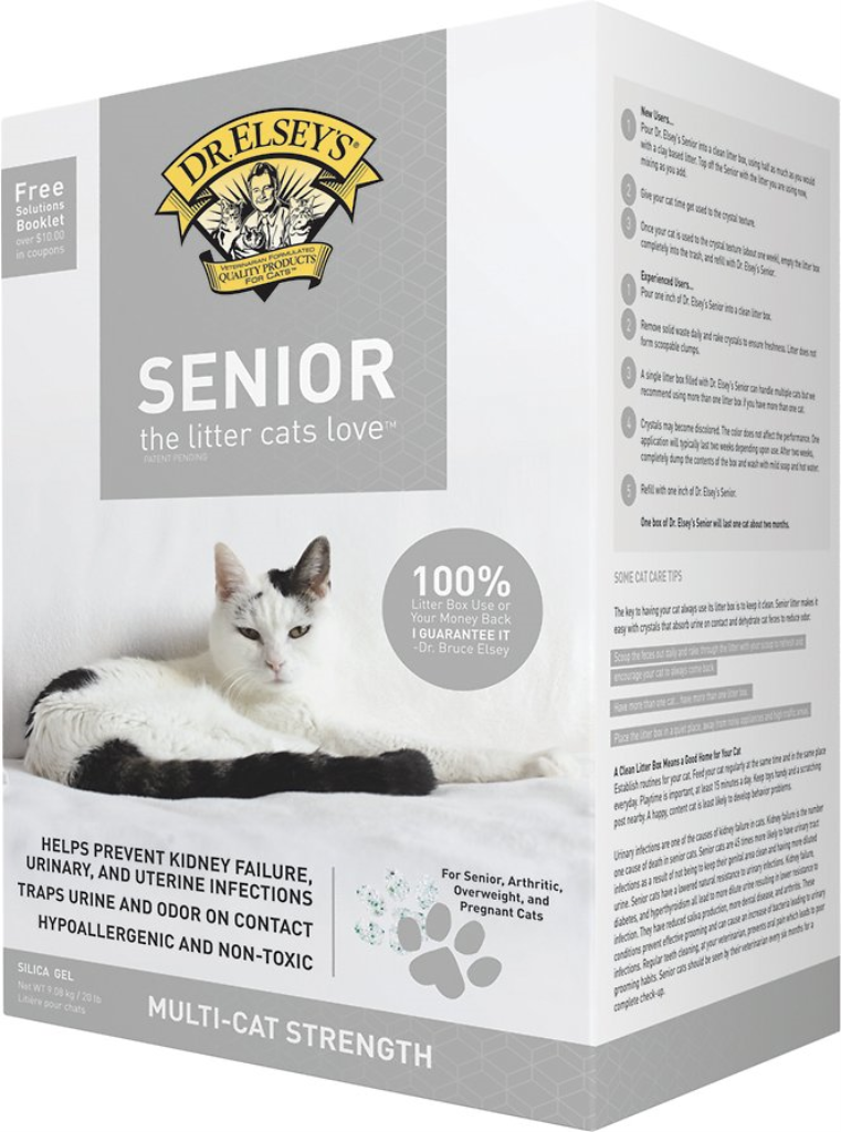 Dr. Elsey's Precious Cat Senior Litter, 8-lb