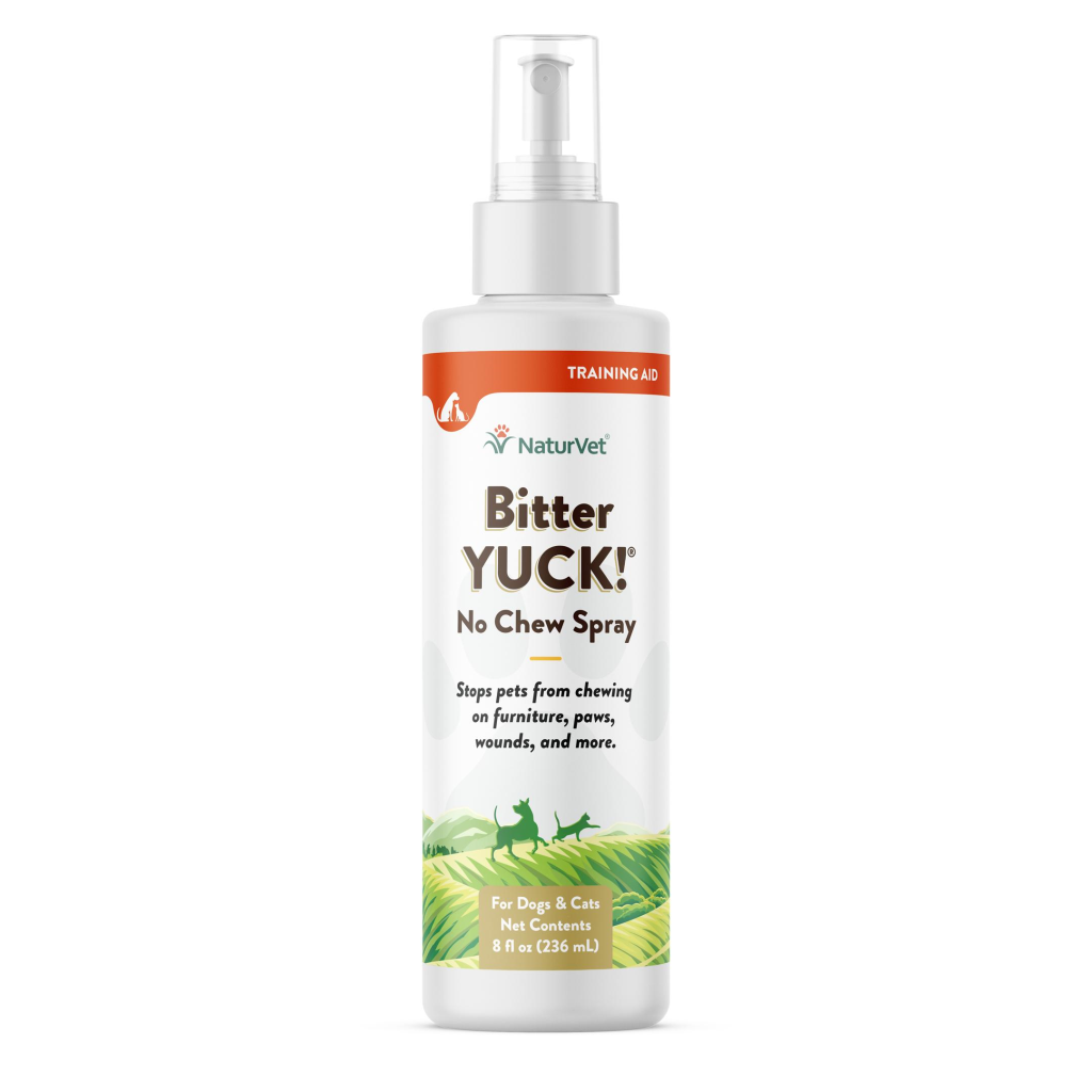 NaturVet Bitter Yuck! 8oz No Chew Spray